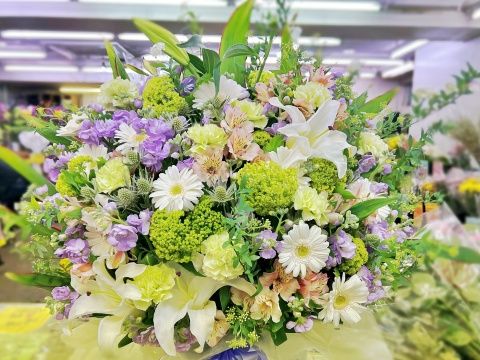 生け花の先生も